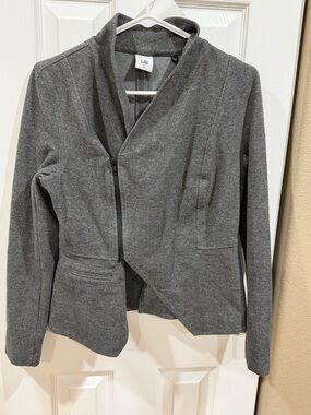 Cabi Rebel asymmetrical Moto Women's blazer size small